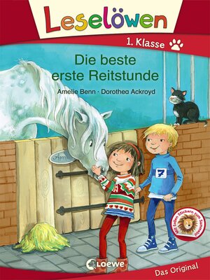cover image of Leselöwen 1. Klasse--Die beste erste Reitstunde